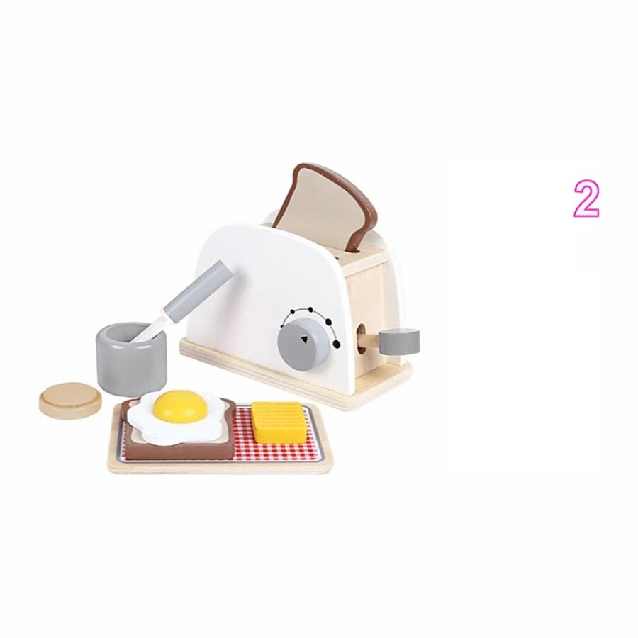 ⁦PACKTZA10 חבילת מטבח עץ דגם טל + מצנם, גלידריה, ערכת תה ומגש פירות מעץ⁩ – תמונה ⁦3⁩