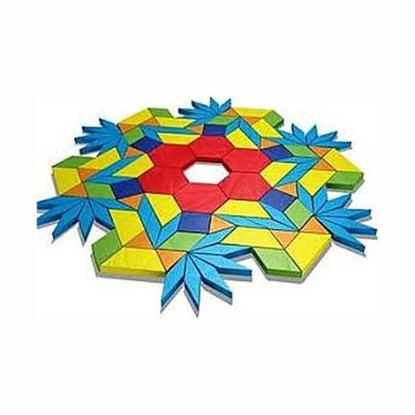 גאומטריקס דלי עם 250 חלקים מעץ